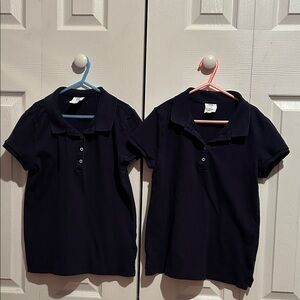 GAP Dark Blue Girls Uniform Polo Shirt